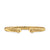 Cablespira Flex Cuff in 18K Yellow Gold, 6mm
