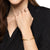 Cablespira Flex Cuff in 18K Yellow Gold with Diamonds, 4mm