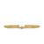 Micro Cablespira Flex Center Station Cuff in 18K Yellow Gold, 2.6mm
