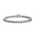 Sculpted Cable Chain Bracelet in Sterling Silver, 5.7mm