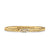 Sculpted Cable Buckle Bracelet in 18K Yellow Gold with Diamonds, 4.6mm