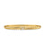 Sculpted Cable X Bracelet in 18K Yellow Gold with Diamonds, 4.6mm