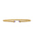 Micro Cablespira Flex Cuff in 18K Yellow Gold with Amethyst, 2.6mm