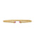 Micro Cablespira Flex Cuff in 18K Yellow Gold with Pink Tourmaline, 2.6mm
