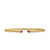 Micro Cablespira Flex Cuff in 18K Yellow Gold with Rhodolite Garnet, 2.6mm