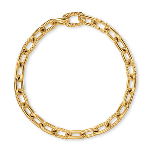DY Madison Chain Bracelet in 18K Yellow Gold, 6mm