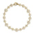 Petite Starburst Tennis Bracelet in 18K Yellow Gold with Diamonds, 8.2mm