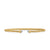 Micro Cablespira Flex Cuff in 18K Yellow Gold with Diamonds, 2.6mm