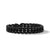 Curb Chain Bracelet in Black Titanium, 11.5mm