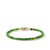 Spiritual Beads Bracelet with Nephrite Jade and 18K Yellow Gold, 4mm