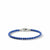 David Yurman Spiritual Beads Bracelet in Lapis with Sterling Silver, 4mm in Sterling Silver