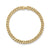 Curb Chain Bracelet in 18K Yellow Gold, Size Medium