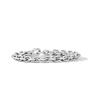 Shipwreck Chain Bracelet in Sterling Silver, Size Large
