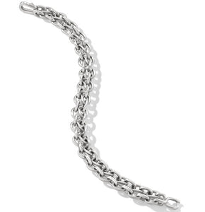 Shipwreck Chain Bracelet in Sterling Silver, Size Medium