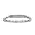 Streamline ID Bracelet in Sterling Silver, 6.7mm, Size Large