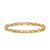 Streamline Link Bracelet in 18K Yellow Gold with Diamonds, 5.5mm