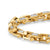 Streamline Link Bracelet in 18K Yellow Gold with Diamonds, 5.5mm