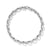 Streamline Heirloom Link Bracelet in Sterling Silver, Size Medium