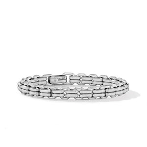 Streamline Double Heirloom Link Bracelet in Sterling Silver, Size Medium