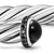 Cable Cuff in Sterling Silver with Black Onyx and Black Diamonds, 6mm