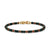 Spiritual Beads Bracelet in 18K Yellow Gold with Bloodstone and Red Jasper, Size Small