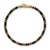 Spiritual Beads Bracelet in 18K Yellow Gold with Bloodstone and Red Jasper, Size Small