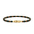Spiritual Beads Bracelet in 18K Yellow Gold with Bloodstone and Red Jasper, Size Small