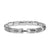 Chevron Link Bracelet in Sterling Silver, 7.6mm