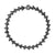 Armory Link Bracelet in Sterling Silver with Black Diamonds, 7.5mm