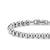 Spiritual Beads Metal Bead Bracelet in Sterling Silver, 6mm