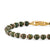 Spiritual Beads Bracelet in 18K Yellow Gold with Bloodstone and Diamonds, 6mm