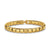 Spiritual Beads Flat Bead Bracelet in 18K Yellow Gold, 8mm