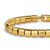 Spiritual Beads Flat Bead Bracelet in 18K Yellow Gold, 8mm