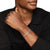 Chevron Flex Cuff in Sterling Silver, 6.4mm