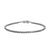 Box Chain Bracelet in Sterling Silver, 2.7mm, Size Small