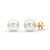 Sabel Collection 14K Yellow Gold Pearl Stud Earrings