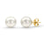 Sabel Collection 14K Yellow Gold Pearl Stud Earrings