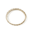 John Hardy Icon 50 Yellow Gold Oval Hinged Bangle