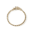 John Hardy Naga Dragon Yellow Gold Diamond and Blue Sapphire Bracelet, 7mm