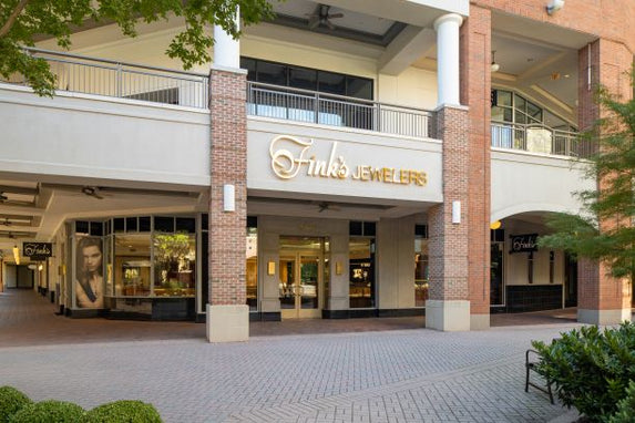 Exterior of Fink's Jewelers at Short Pump Town Center in Richmond, Virginia