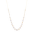 Sabel Collection Yellow Gold Akoya Multicolor Pearl Necklace