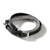 Load image into Gallery viewer, John Hardy Classic Chain Silver Three Wrap Chain and Black Leather Bracelet