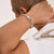 Man wearing John Hardy Icon Sterling Silver Double Row Hook Clasp Bracelet
