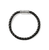 John Hardy Sterling Silver and Black Leather Cord Bracelet