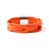 John Hardy Icon 50 Sterling Silver and Orange Leather Bracelet