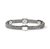 John Hardy Icon Stud Sterling Silver Flat Weave Chain Bracelet