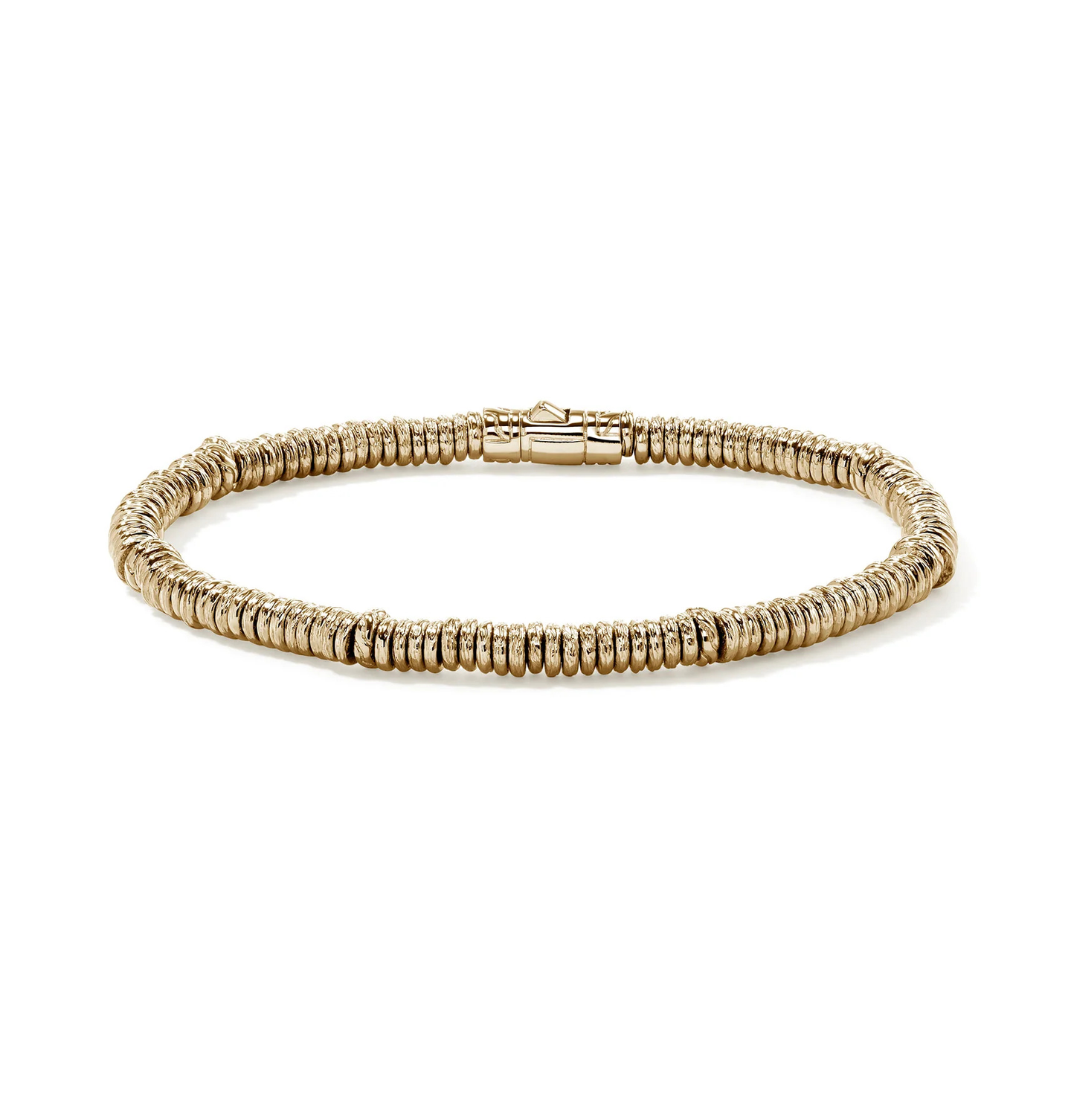 John Hardy Heishi Yellow Gold Bracelet