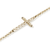 John Hardy Essentials Yellow Gold Cross Bracelet