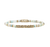 John Hardy Ocean Heishi Yellow Gold Bracelet with Multi Color Quartzite, 4mm