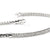 John Hardy Essentials Sterling Silver Bar Bracelet with Pave Diamonds
